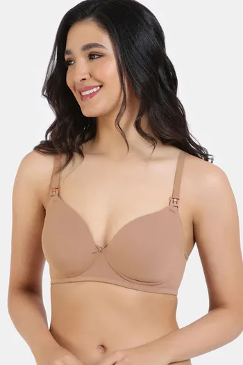 Zivame Maternity Padded Non Wired 3/4th Coverage Nursing Bra Roebuck