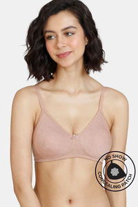 Buy Lyra Single Layered Non-Wired 3/4Th Coverage T-Shirt Bra (Pack of 2) -  Black Navyblue at Rs.700 online
