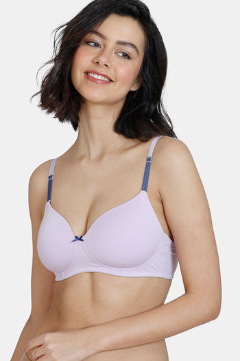 Buy Zivame Modern Grounds Padded Wired 3/4th Coverage Strapless