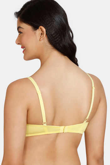 Buy Zivame Padded Non Wired 3/4th Coverage T-Shirt Bra - Georgia Peach at  Rs.520 online