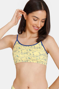 Buy Zivame Girls Tom & Jerry Double Layered Non Wired Full Coverage Bra - Pale Marigold