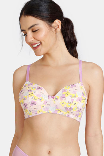 Buy shyaway Women T-Shirt Lightly Padded Bra Online at Best Prices in India