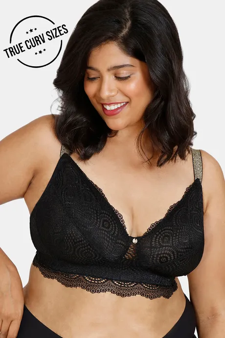 Buy Zivame True Curv Posture Correction Double Layered Non Wired Full  Coverage Super Support Bra - Roebuck at Rs.558 online
