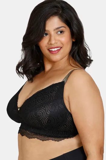 Buy Zivame True Curv Single Layered Non Wired Full Coverage Super Support  Bra - Limoges at Rs.837 online