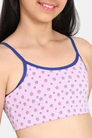 Buy Zivame Girls Double Layered Non Wired Full Coverage Bralette - Star  Lavender at Rs.274 online