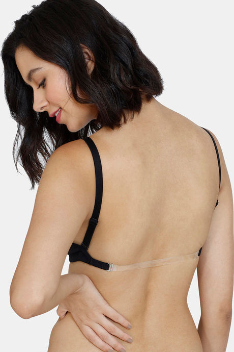 Buy Zivame Double Layered Non Wired Full Coverage Backless Bra - Skin - B  Cup Online - Lulu Hypermarket India