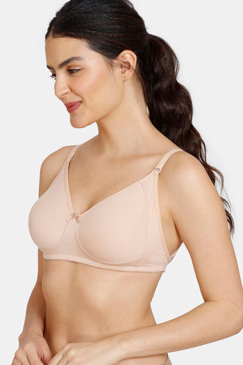 Low Back Strapless Bra, Toasted Almond