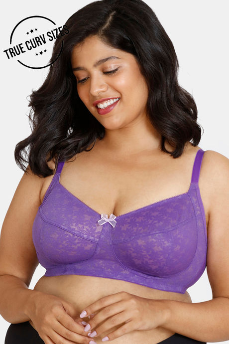 Buy Zivame Wildberry Fling Push-Up Wired Medium Coverage T-Shirt Bra -  Royal Purple at Rs.453 online