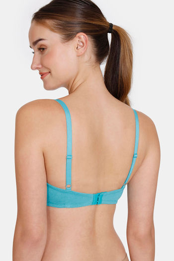 Buy Zivame Double Layered Non Wired 3/4th Coverage Bra - Summer fig at  Rs.260 online