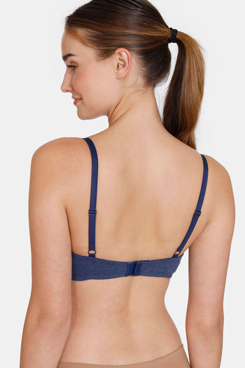 Buy Zivame Push-Up Wired Medium Coverage T-Shirt Bra - Toasted Almond at  Rs.709 online