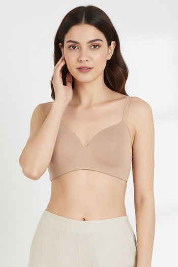 Buy Zivame Wonderwire Padded 3/4Th Coverage T-Shirt Bra - Roebuck