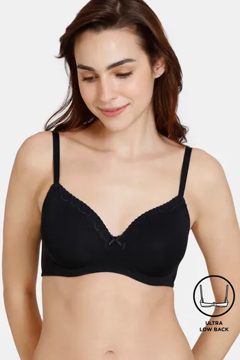 Zivame Bras : Buy Zivame Double Layered Non Wired 3-4th Coverage Maternity  Bra - Exotic Plume Online