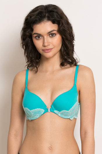 Buy Zivame All That Lace Explosive Pushup Strapless Bra- Skin at Rs.995  online