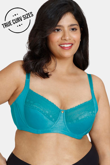 Buy Zivame True Curv Double Layered Non Wired Full Coverage Minimiser Bra -  Limoges at Rs.597 online
