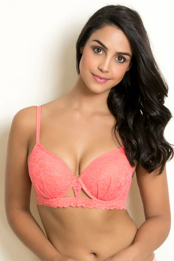 Buy Zivame Soft n Sheen Push Up Wired Medium Coverage T-Shirt Bra-Roebuck  Nude at Rs.995 online