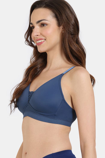 ambitieux Plain T-Shirt Seamless Padded Colorful Daily Regular wear Bra  Combo Pack of 6 for Padded Non Wired Combo (Multi Pack)(Color May Vary)