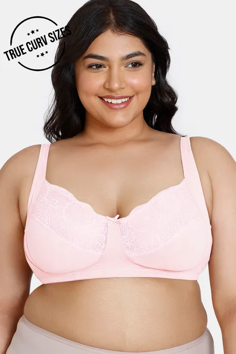 Buy Zivame Double Layered Non Wired 3/4th Coverage Sag Lift Bra - Purple  Potion online