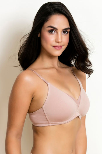 Buy Zivame Padded Non Wired 3/4th Coverage T-Shirt Bra - Roebuck at Rs.745  online