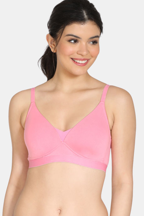Buy Rosaline Padded Wired 3/4th Coverage T-Shirt Bra - Diva Blue at Rs.382  online