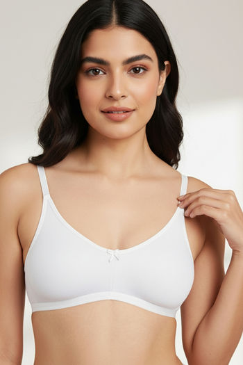 Buy Zivame Everyday Double Layered Non Wired 3/4th Coverage T