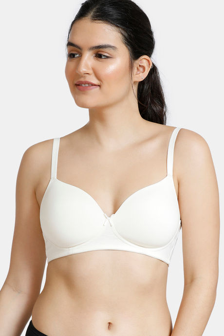 Buy Zivame Beautiful Basics Padded Non Wired 3/4th Coverage T