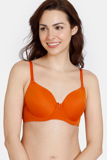 Buy Zivame Mio Amore Padded Wired 3/4th Coverage T-Shirt Bra With