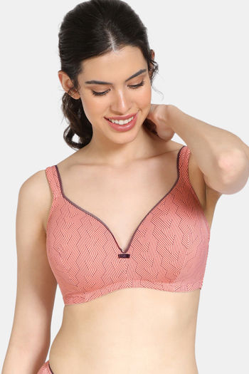 Buy Zelocity Quick Dry Slip On Sports Bra - Confetti at Rs.648