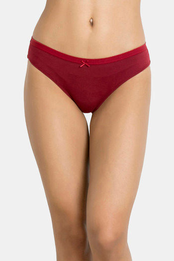 Buy Zivame Medium Rise Full Coverage Hipster Panty (Pack of 3