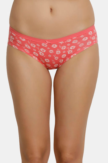 Buy Zivame Anti-Microbial Low Rise Full Coverage Bikini Panty (Pack of 3) -  Assorted at Rs.272 online