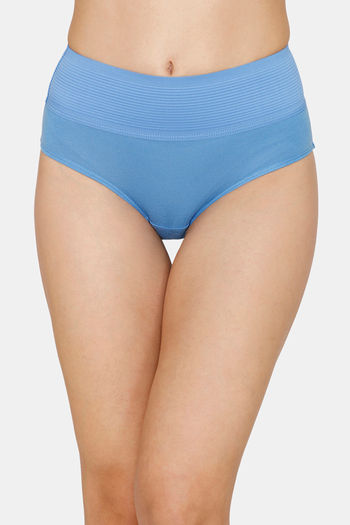 Buy Zivame Anti-Microbial High Rise Full Coverage Tummy Tucker Hipster  Panty (Pack of 2) - Assorted at Rs.599 online