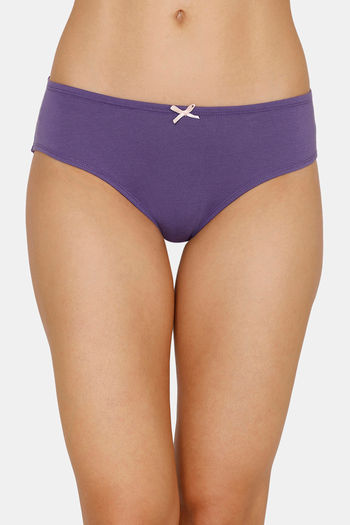 Buy Zivame Girls Anti-Microbial Low Rise Full Coverage Hipster Panty (Pack  of 3) - Assorted at Rs.329 online