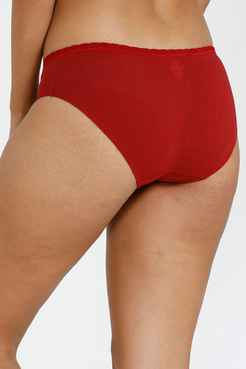 Buy Zivame Anti-Microbial High Rise Full Coverage Tummy Tucker Hipster Panty  (Pack of 2) - Assorted at Rs.524 online