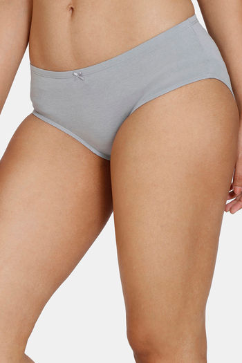 Buy Zivame Anti-Microbial Low Rise Full Coverage Hipster Panty (Pack of 3)  - Assorted at Rs.799 online