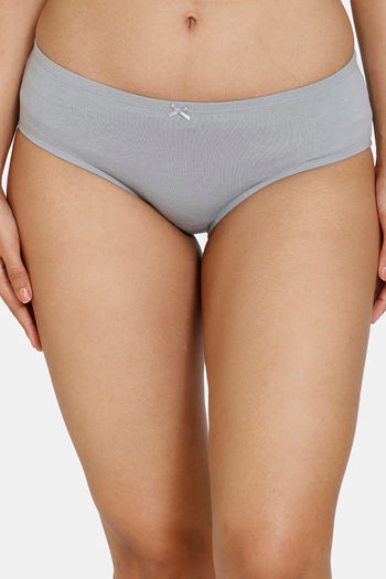 Buy Zivame Anti-Microbial Low Rise Full Coverage Hipster Panty (Pack of 3)  - Assorted at Rs.400 online