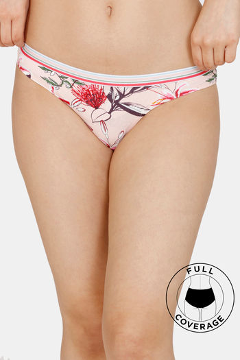 Buy Zivame Tree Of Life Printed Bikini Low Rise Full Coverage