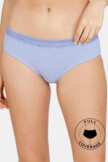 Buy Zivame Pointelle Low Rise Full Coverage Hipster Panty