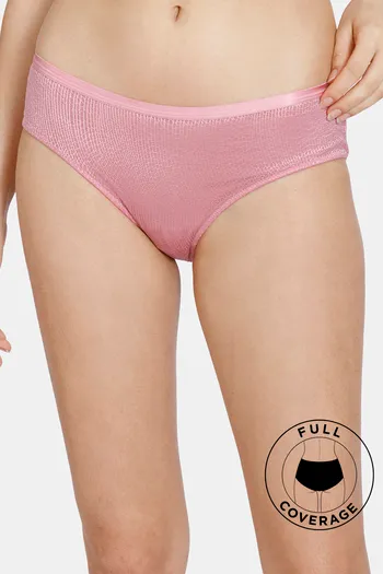 Buy Zivame Champagne Nights Low Rise Full Coverage Hipster Panty - Polignac