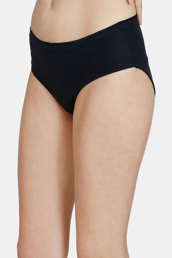 Buy Zivame Low Rise Full Coverage No Visible Panty Line Hipster -  Anthracite at Rs.516 online