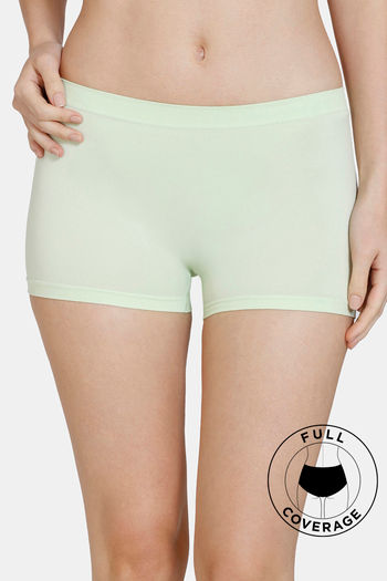Buy Piftif Boyshort Cotton Panties for Women, No Show Underwear Stretch  Boxer Briefs. Online In India At Discounted Prices