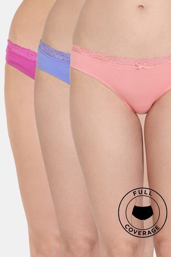 Bikini Bottom Mini Panties Underwear Thong Thongs Women Breathable Low Waist