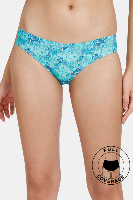 Buy Zivame Summer Blooms Low Rise Full Coverage Beach Bottom