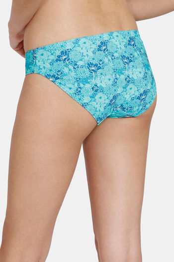 Buy Zivame Low Rise Cotton Cheeky Panty - Vallarta Blue at Rs.339 online