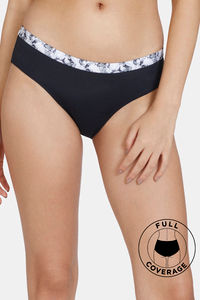Buy Zivame Low Rise Full Coverage No Visible Panty Line Hipster -  Anthracite at Rs.516 online