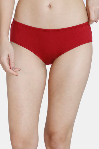 Buy Zivame Anti-Microbial Medium Rise Full Coverage Hipster Panty (Pack of  3) - Assorted at Rs.539 online