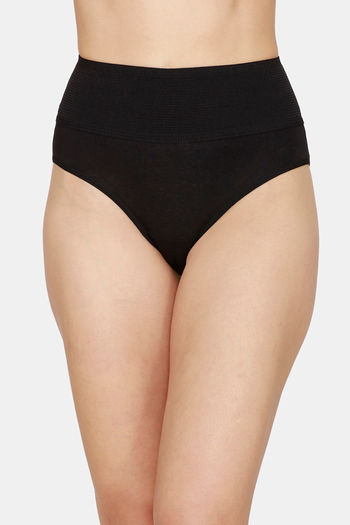 Buy Zivame Anti-Microbial High Rise Full Coverage Tummy Tucker Hipster  Panty (Pack of 2) - Assorted at Rs.699 online