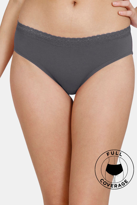 Buy Zivame Low Rise Full Coverage Bikini Panty - French Blue at Rs.284  online