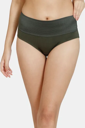 Give your curves the hug the deserve with the Zivame Tummy Tucker Panties.  They lovingly compress your lower abdomen to give you a smooth