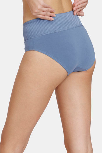 Buy Pack of 2 Tummy Tucker High Waist Hipster Panties - Cotton Online  India, Best Prices, COD - Clovia - PNC533002