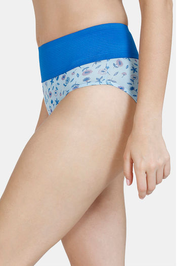 Buy Zivame Anti-Microbial High Rise Full Coverage Tummy Tucker Hipster Panty  (Pack of 2) - Assorted at Rs.479 online