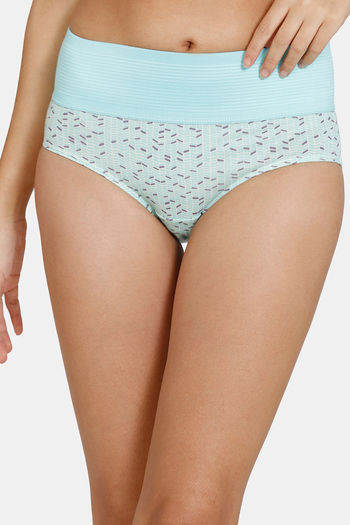 Buy Zivame Anti-Microbial High Rise Full Coverage Tummy Tucker Hipster  Panty (Pack of 2) - Assorted at Rs.360 online